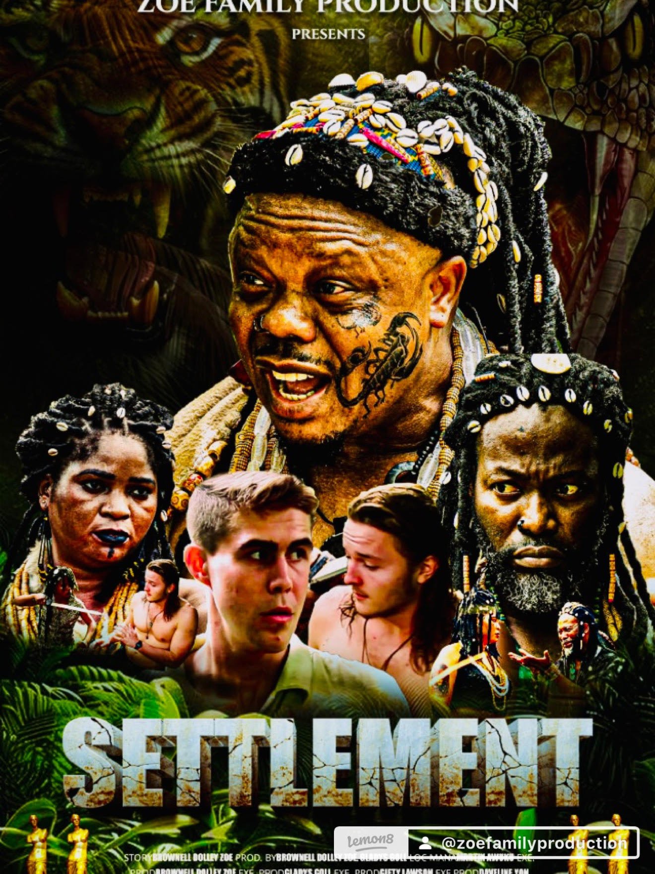 Poster for the film The Settlement (water thrust sequel)