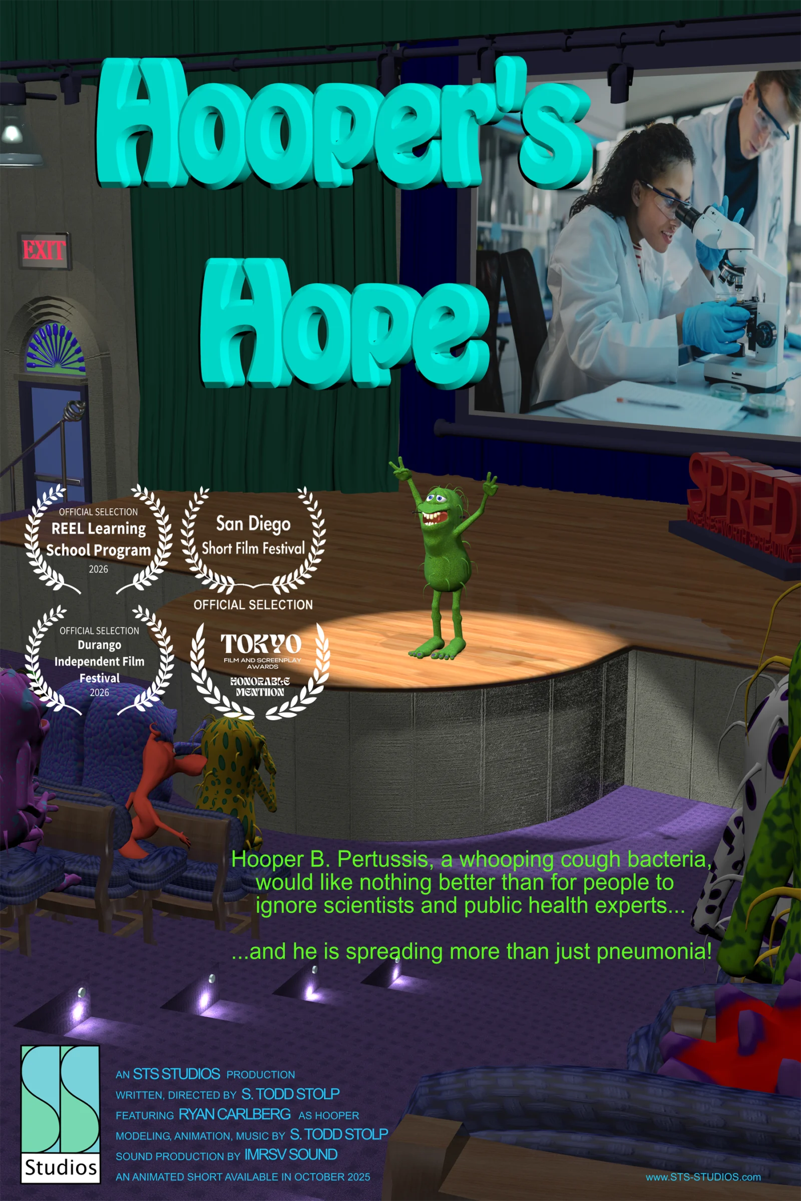 Poster for the film Hooper's Hope